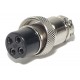 MIC CONNECTOR 4-PIN FEMALE