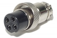 MIC CONNECTOR 4-PIN FEMALE