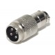 MIC CONNECTOR 4-PIN MALE