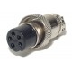 MIC CONNECTOR 5-PIN FEMALE