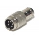 MIC CONNECTOR 5-PIN MALE
