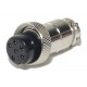 MIC CONNECTOR 6-PIN FEMALE