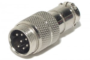 MIC CONNECTOR 7-PIN MALE