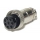 MIC CONNECTOR 8-PIN FEMALE