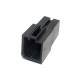 Mini-ISO CAR RADIO SOCKET BLACK