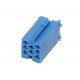 Mini-ISO CAR RADIO CONNECTOR BLUE