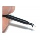 TEST CLIP FOR 2MM PIN TIP BLACK