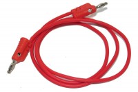 4mm BANANA TEST LEAD RED 0,95m