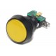 MICRO SWITCH WITH LARGE BUTTON AND YELLOW 12V LED LIGHT