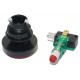 MICRO SWITCH WITH LARGE BUTTON AND RED 12V LED LIGHT