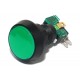 MICRO SWITCH WITH LARGE BUTTON AND GREEN 12V LED LIGHT