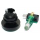 MICRO SWITCH WITH LARGE BUTTON AND GREEN 12V LED LIGHT