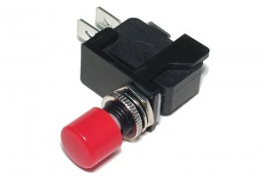 PUSH BUTTON MICROSWITCH Ø13mm RED