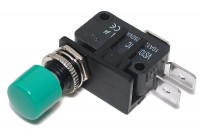 PUSH BUTTON MICROSWITCH Ø13mm GREEN