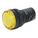 LED INDICATOR LIGHT Ø22mm 230V YELLOW