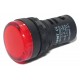 LED INDICATOR LIGHT Ø22mm 230V RED
