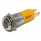 10mm LED INDICATOR LIGHT 12V YELLOW