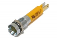 5mm LED INDICATOR LIGHT 12V YELLOW