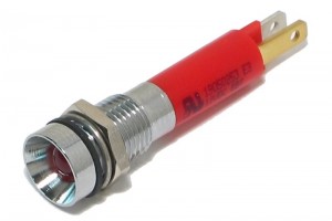 5mm LED INDICATOR LIGHT 12V RED