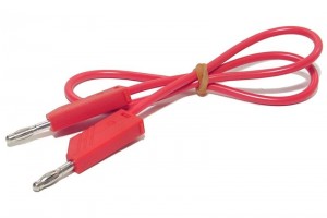 4mm TEST LEAD RED 0,5m