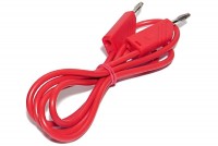 4mm TEST LEAD RED 1m
