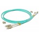 MULTIMODE OM3 LC-LC DUPLEX PATCHCORD 1m