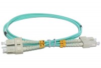 MULTIMODE OM3 SC-SC DUPLEX PATCHCORD 1m