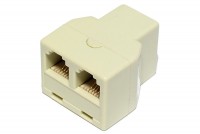 RJ11-ADAPTER 3x FEMALE