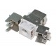 SHIELDED PANEL CONNECTOR RJ45 CAT6