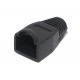 RJ45 (8P8C) CONNECTOR RUBBER BOOT BLACK