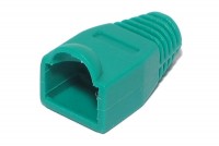 RJ45 (8P8C) CONNECTOR RUBBER BOOT GREEN