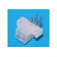 MOLEX-5569 VASTAKE PIIRILEVYLLE KULMA 4-PIN (ATX12V)