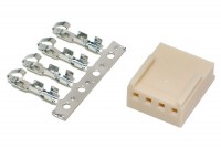 MOLEX KK CONNECTOR 4-POLE WIRE END