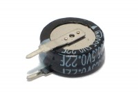 MEMORY BACKUP CAPACITOR 0,22F 5,5V (vertical)