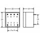 PCB TRANSFORMER 0,5VA 1x 18V