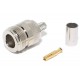 N CONNECTOR FEMALE CRIMP FOR HFX50 CABLE