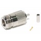 N CONNECTOR FEMALE CRIMP RG174