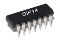 TTL-LOGIC IC NAND 7400 HC-FAMILY DIP14