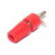 4mm CAPTIVE BINDING POST RED