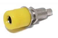 4mm BANANA SOCKET YELLOW