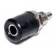 4mm BANANA SOCKET BLACK