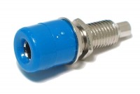 4mm BANANA SOCKET BLUE