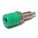 4mm BANANA SOCKET GREEN