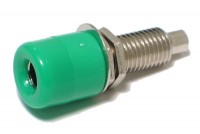 4mm BANANA SOCKET GREEN