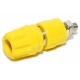 4mm CAPTIVE BINDING POST Hirschmann YELLOW