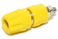 4mm CAPTIVE BINDING POST Hirschmann YELLOW