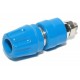 4mm CAPTIVE BINDING POST Hirschmann BLUE