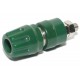 4mm CAPTIVE BINDING POST Hirschmann GREEN