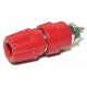 4mm 63A 60V CAPTIVE BINDING POST Hirschmann RED