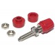 4mm 63A 60V CAPTIVE BINDING POST Hirschmann RED